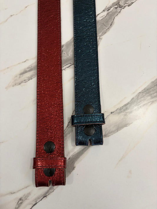 Cuir de Ceinture Métalic - 40mm - Yolète