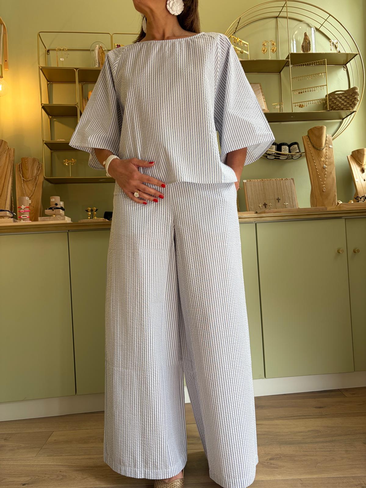 Pantalon Louisa - Rayé - Zilch