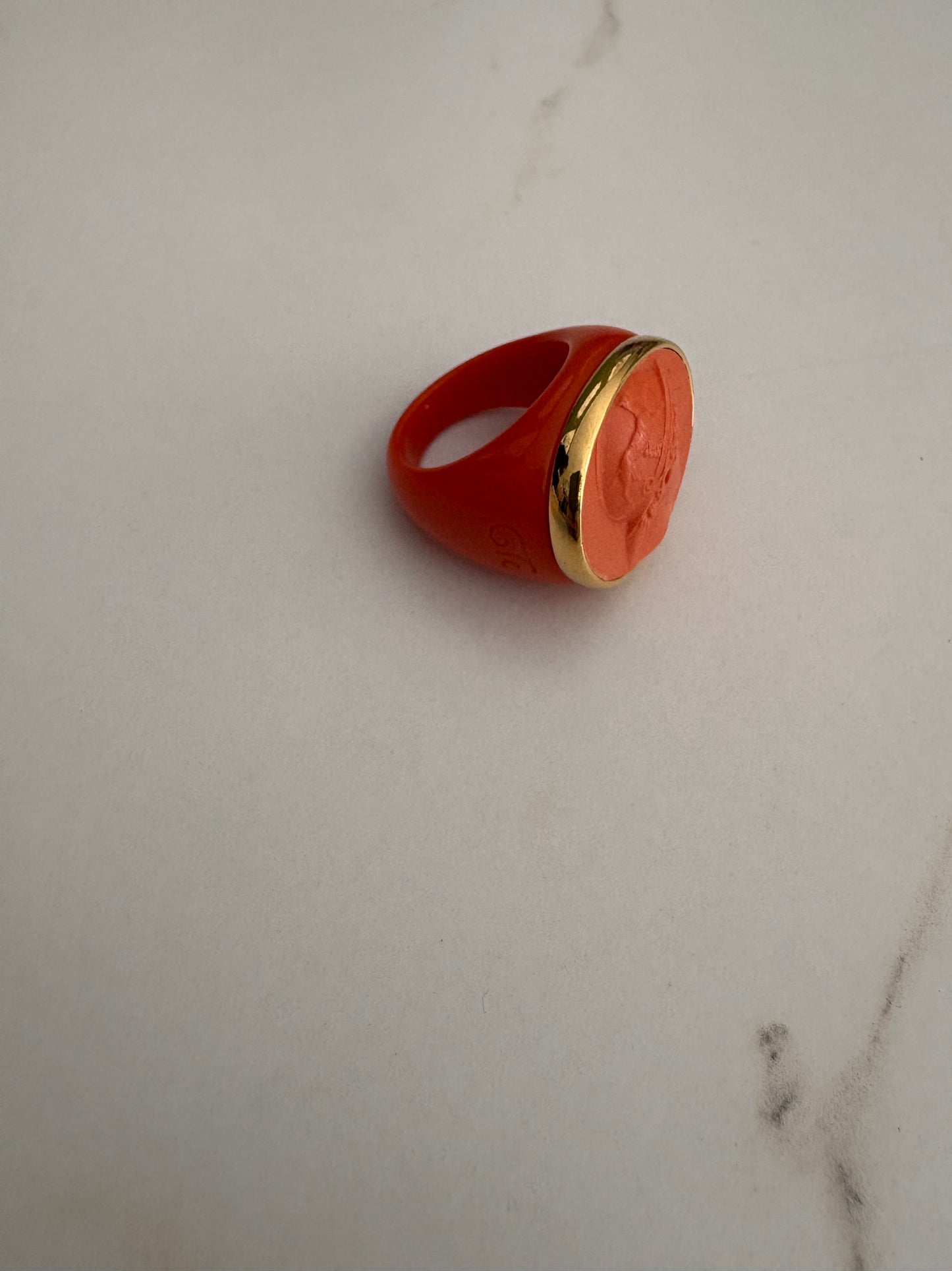 Bague Roma Orange - Grand Tour