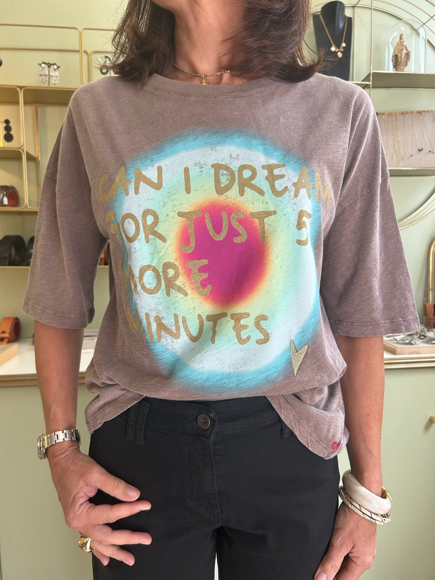 T-Shirt Ray - Taupe - One Tee