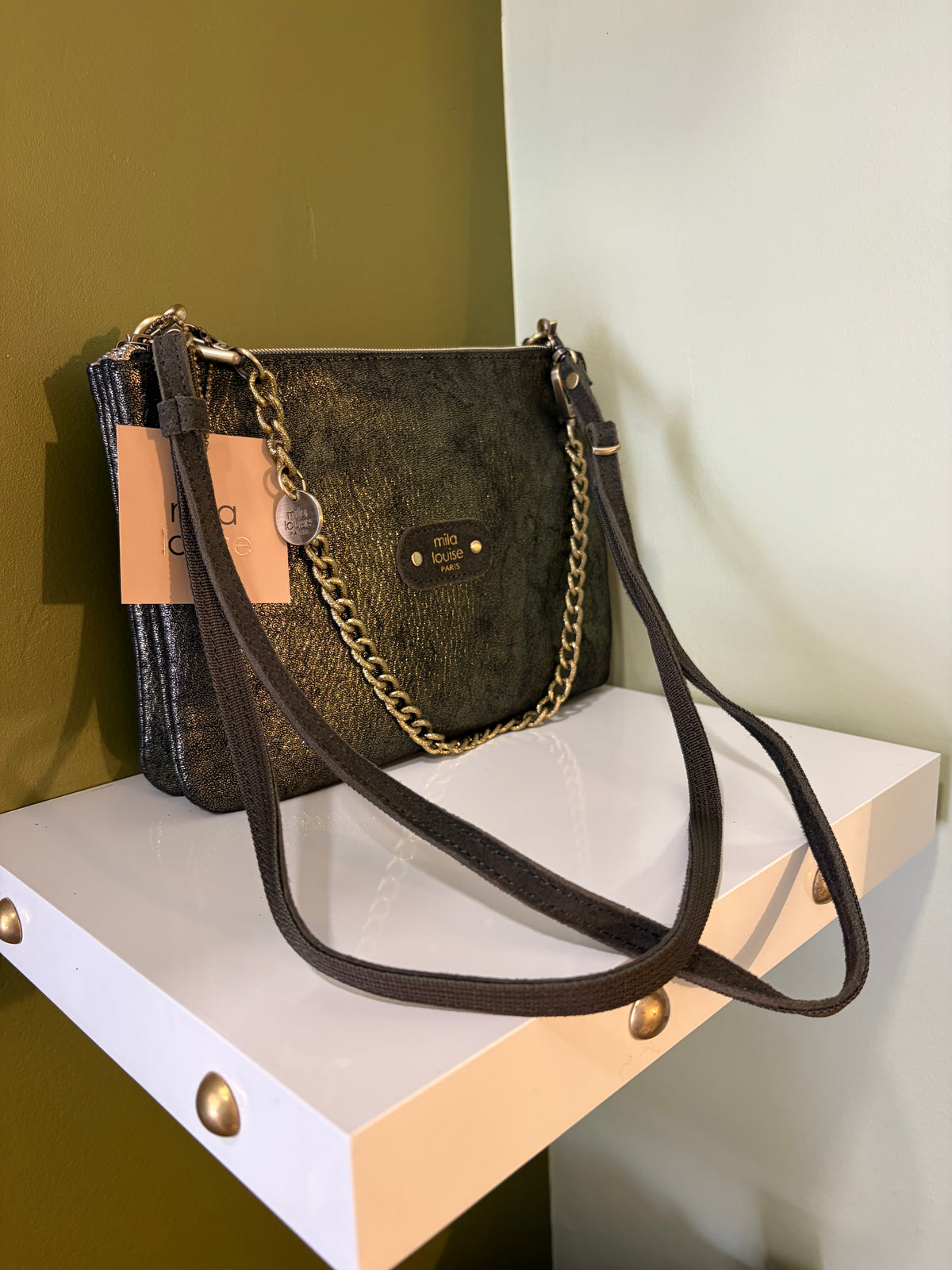 Sac Natasha - Kaki - Mila Louise