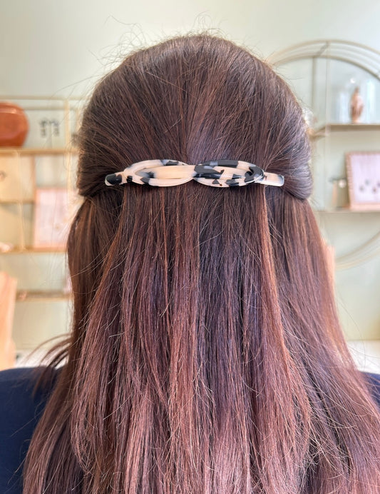 Barrette Jeanne - Écaille - Francine Bramli