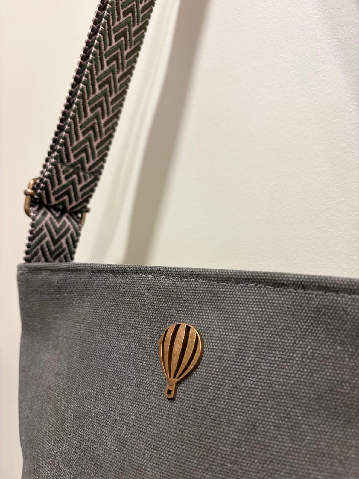Sac Porté Travers Kaki - Caterina - Le Voyage en Panier