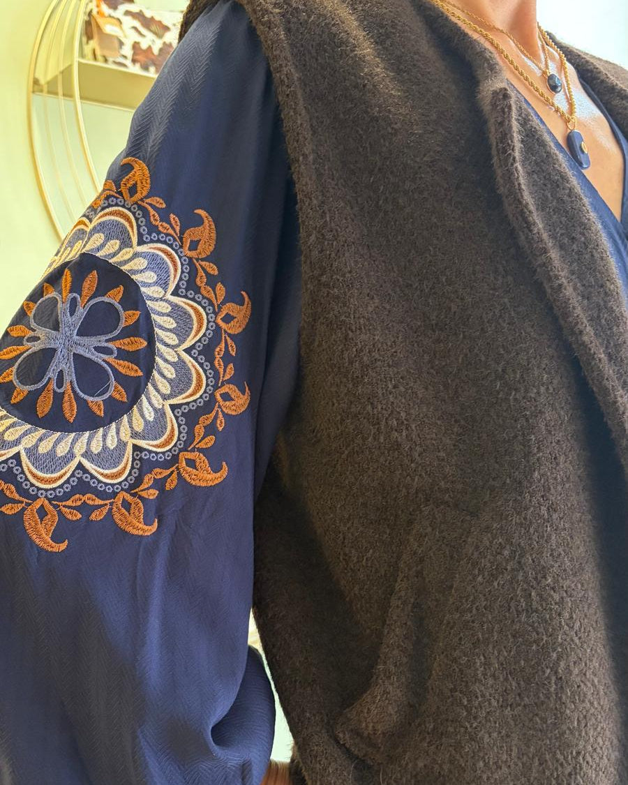 Robe Rino - Marine - La Petite Étoile