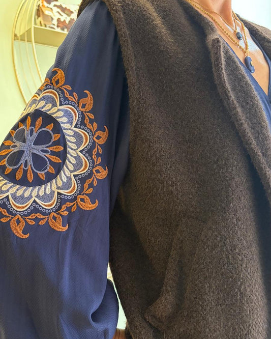 Robe Rino - Marine - La Petite Étoile