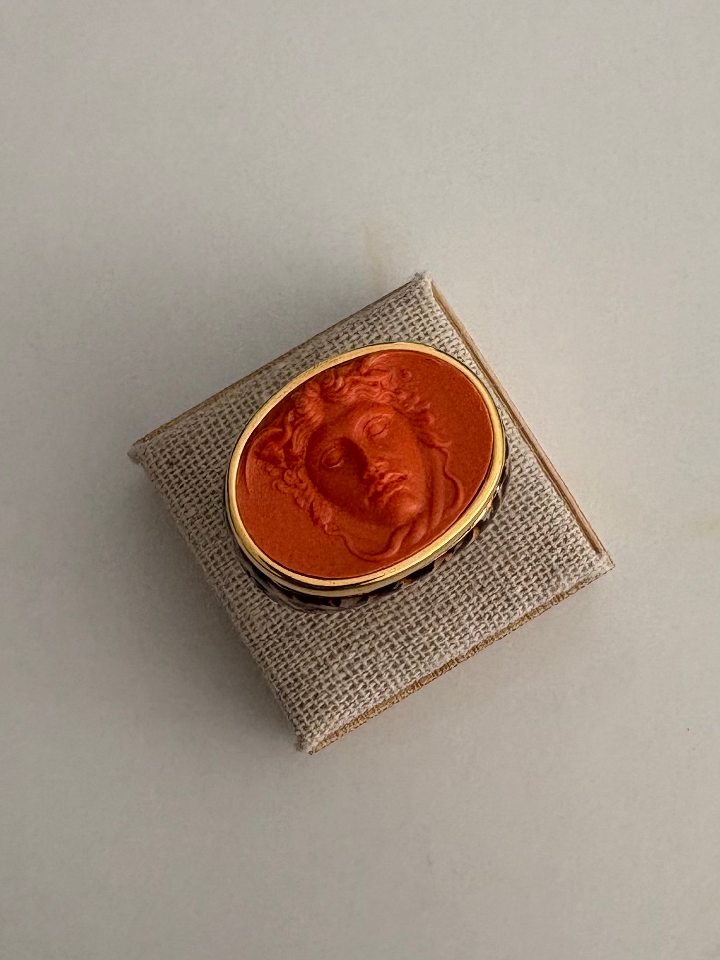 Bague Médusa Orange - Grand Tour