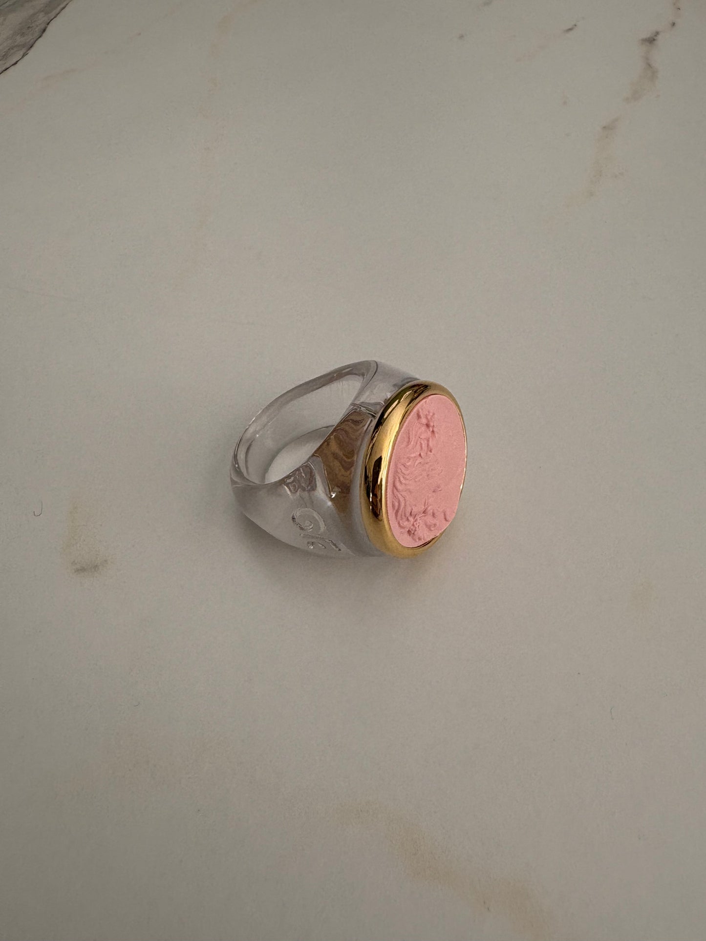 Bague Antinoos Rose Pâle - Grand Tour