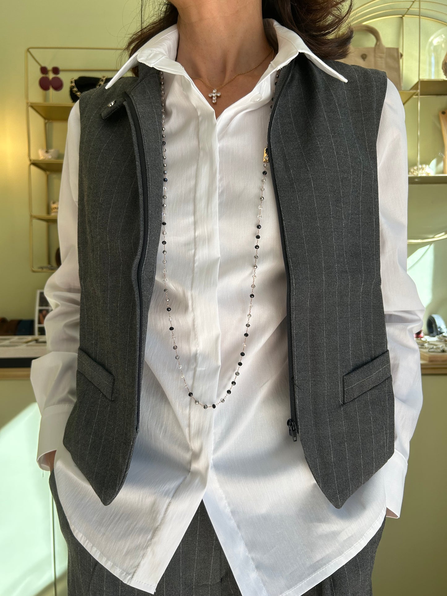 Gilet Félipa - Gris - ArtLove