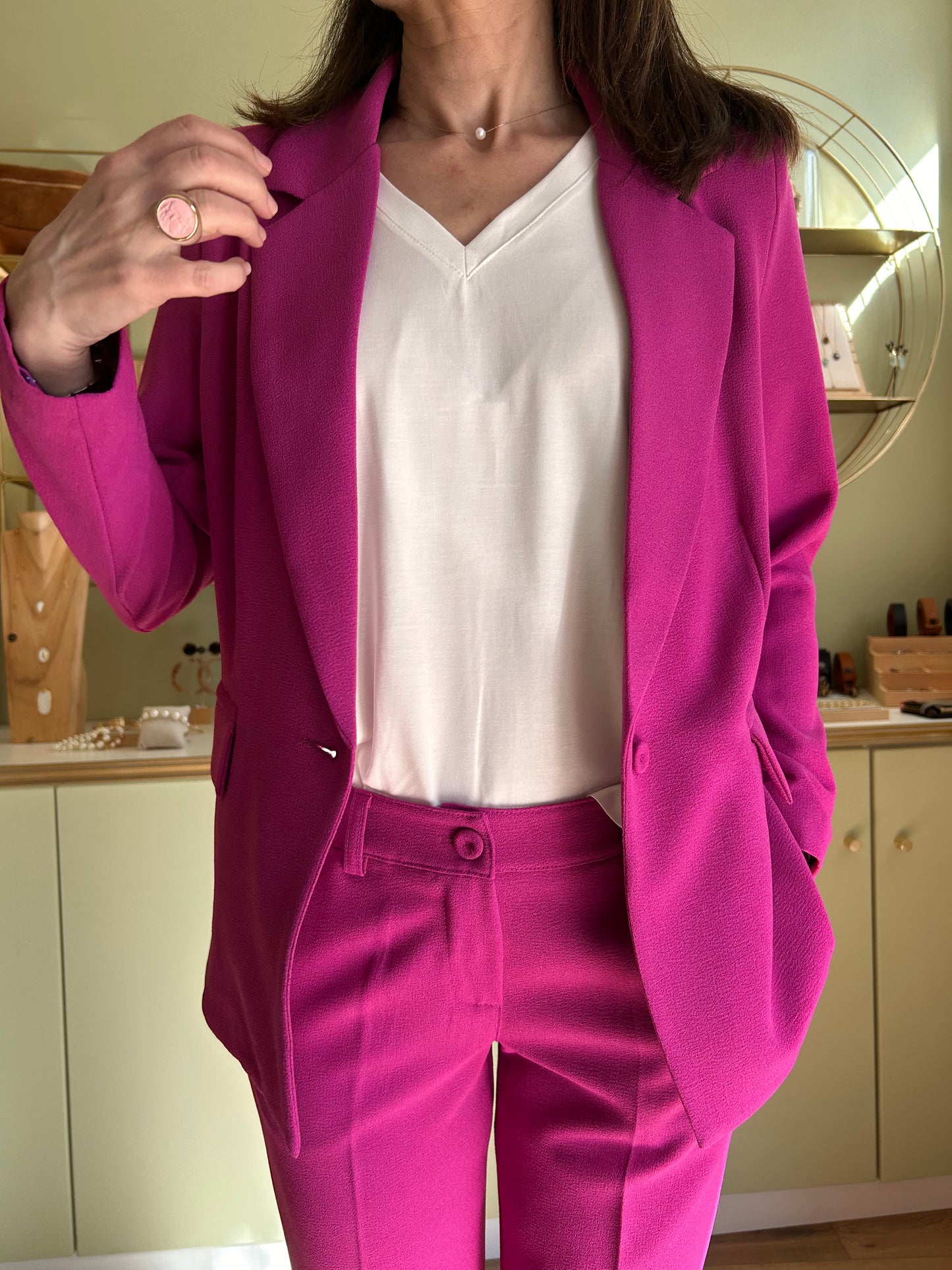 Blazer Ample César - Orchidée - Pako Litto