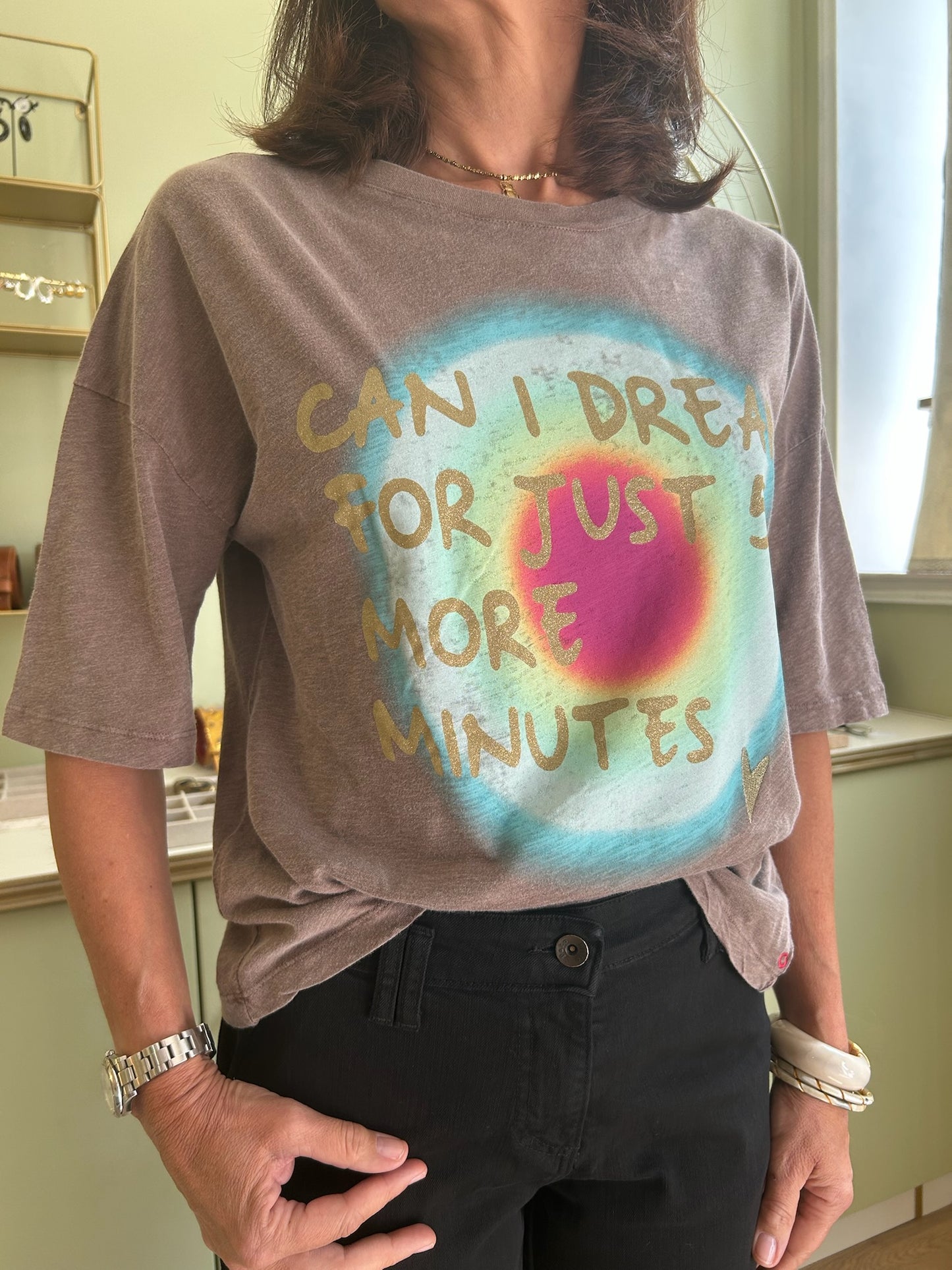 T-Shirt Ray - Taupe - One Tee