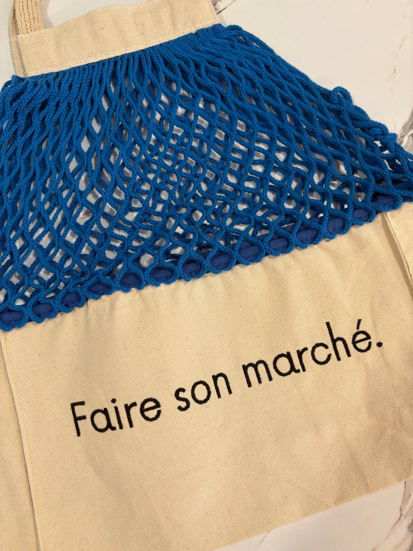 Faire Son Marché Bleu M 🍓 - Shoppinette