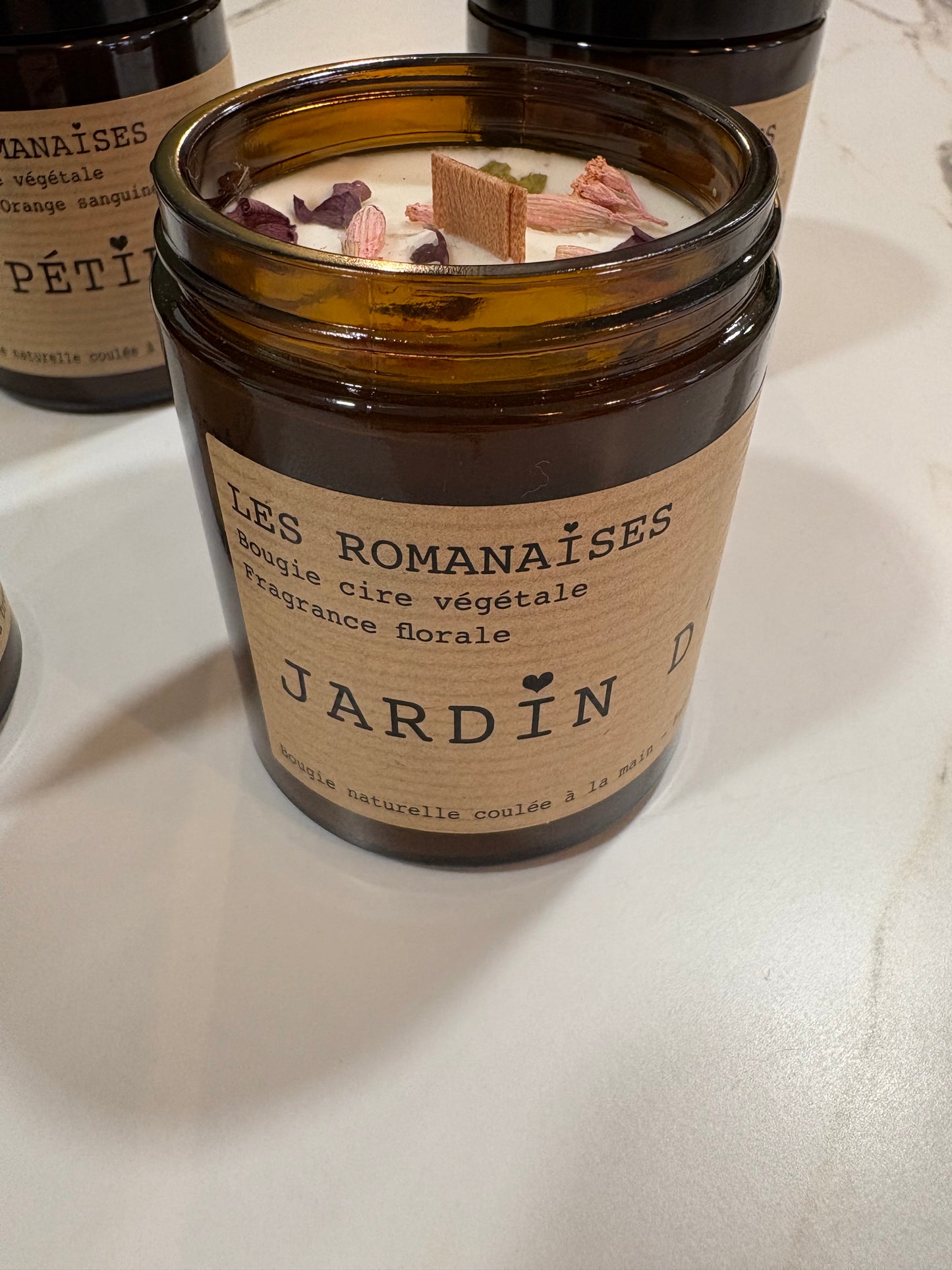 Bougie Jardin d'Eden - Les Romanaises