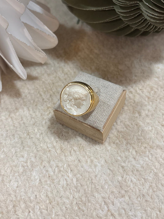 Bague Luxury Dionysos - Ivoire - Grand Tour Collection