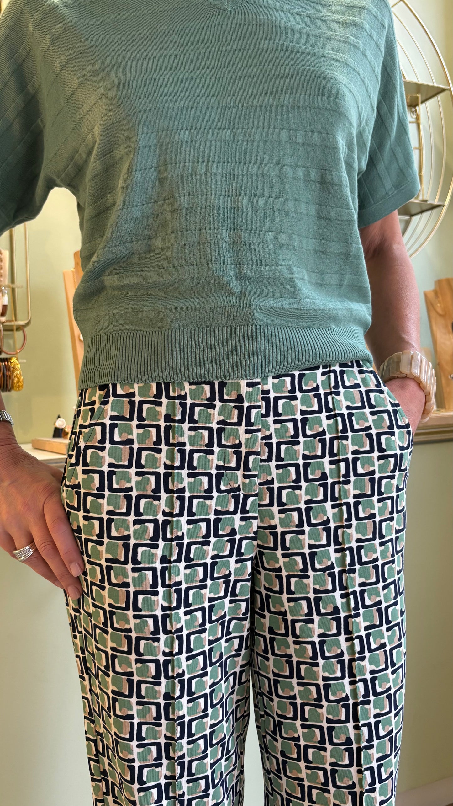 Pull en bambou - Vert Amande - Zilch