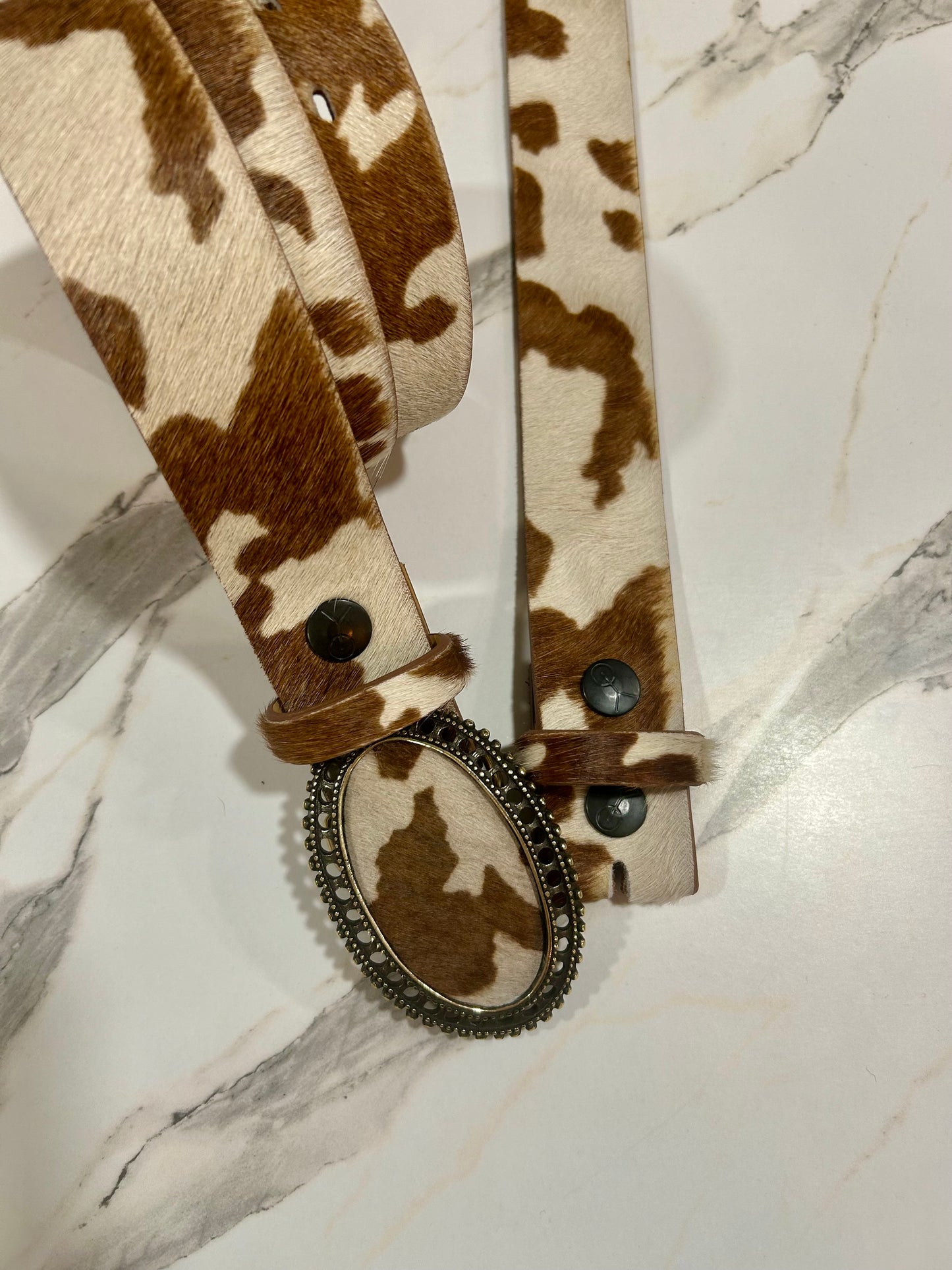 Cuir de Ceinture Cow boy - 40 mm - Yolète