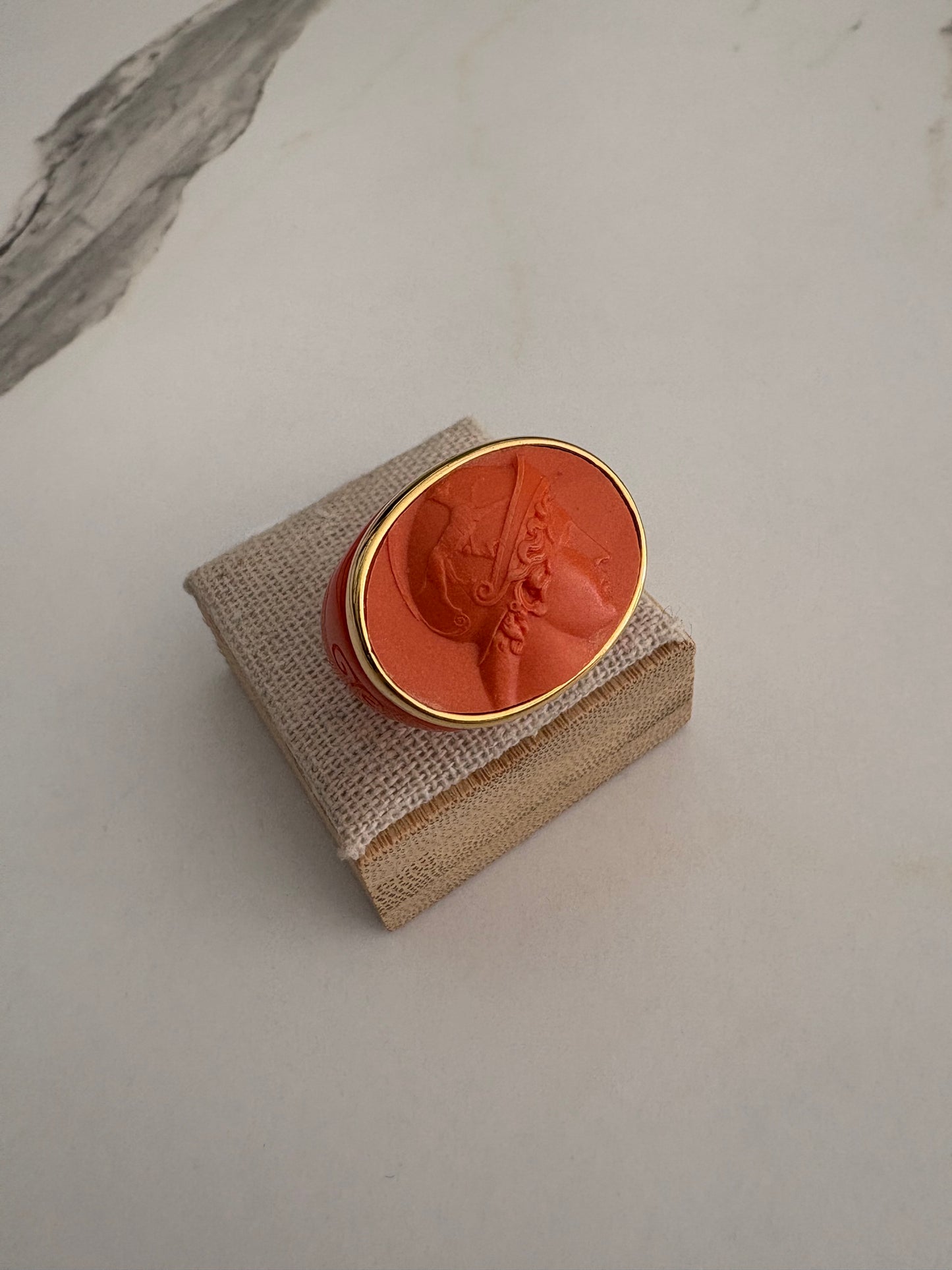 Bague Roma Orange - Grand Tour