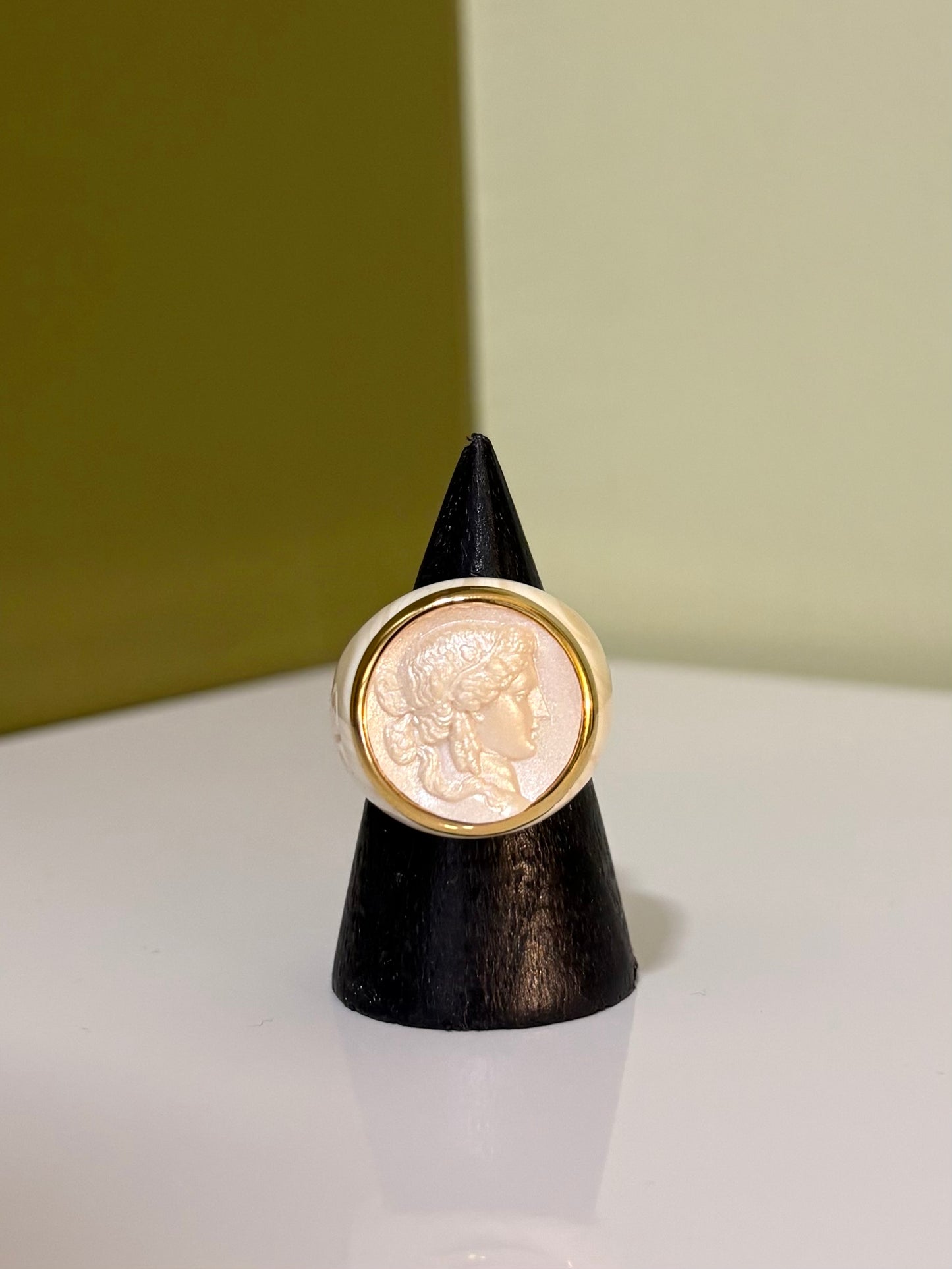 Bague Dionysos - Ivoire - Grand Tour Collection