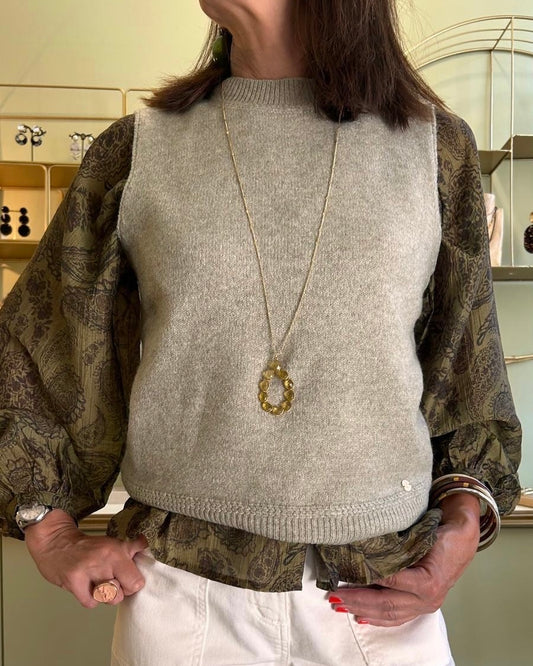 Pull Manda - Kaki - La Petite Étoile