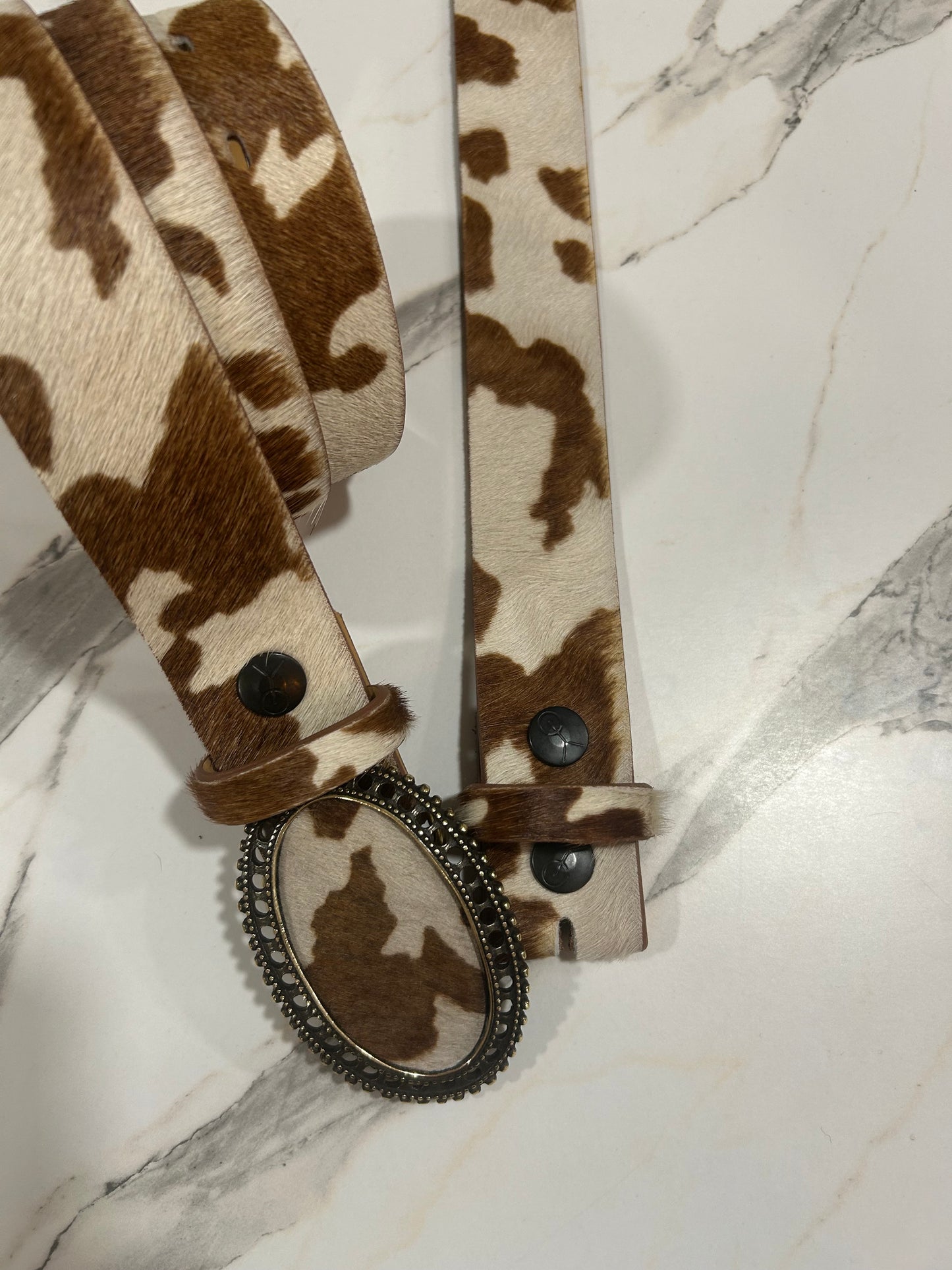 Cuir de Ceinture Cow boy - 40 mm - Yolète