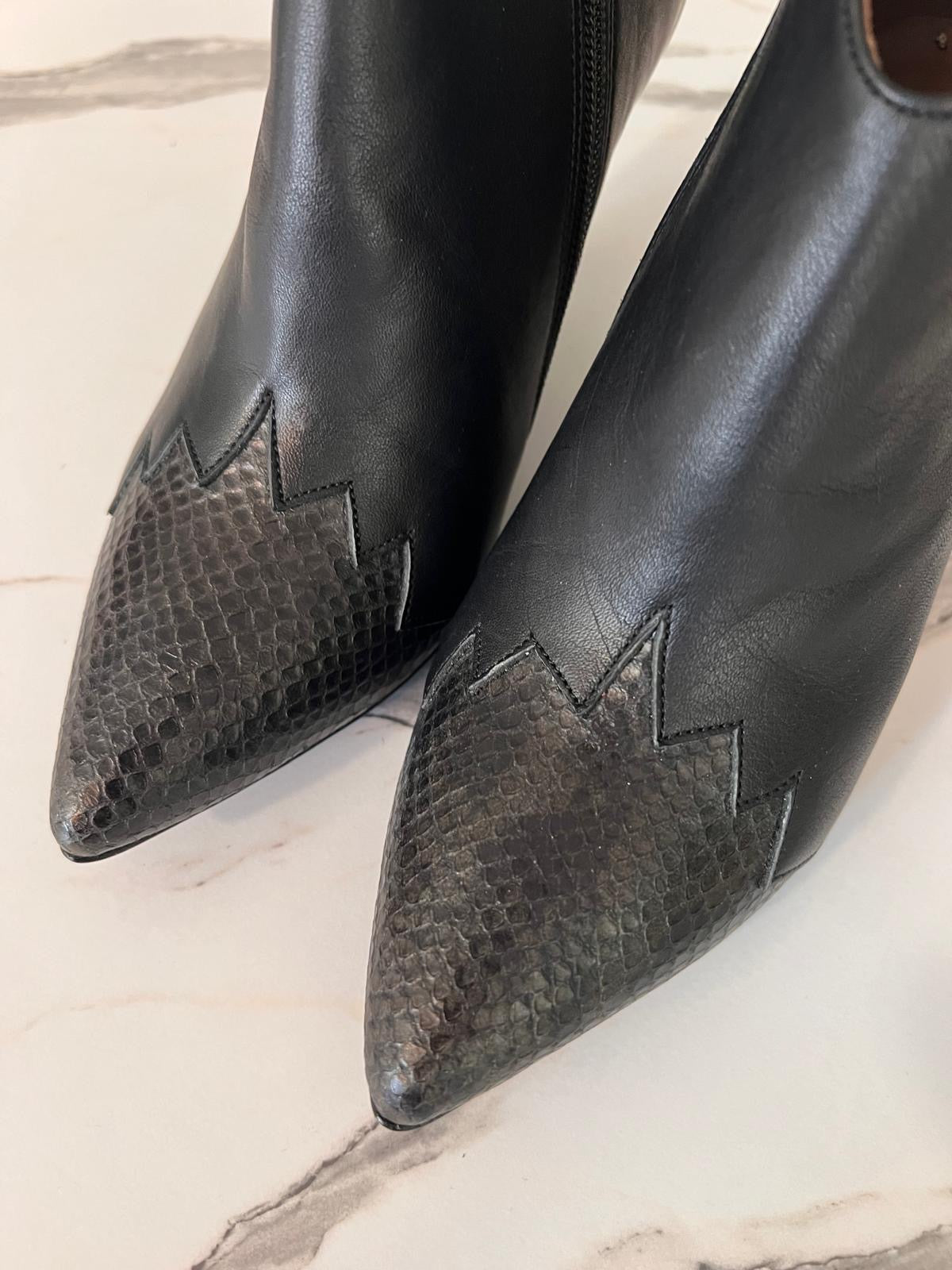 Bottines Mégane - Noires - Kmassalia