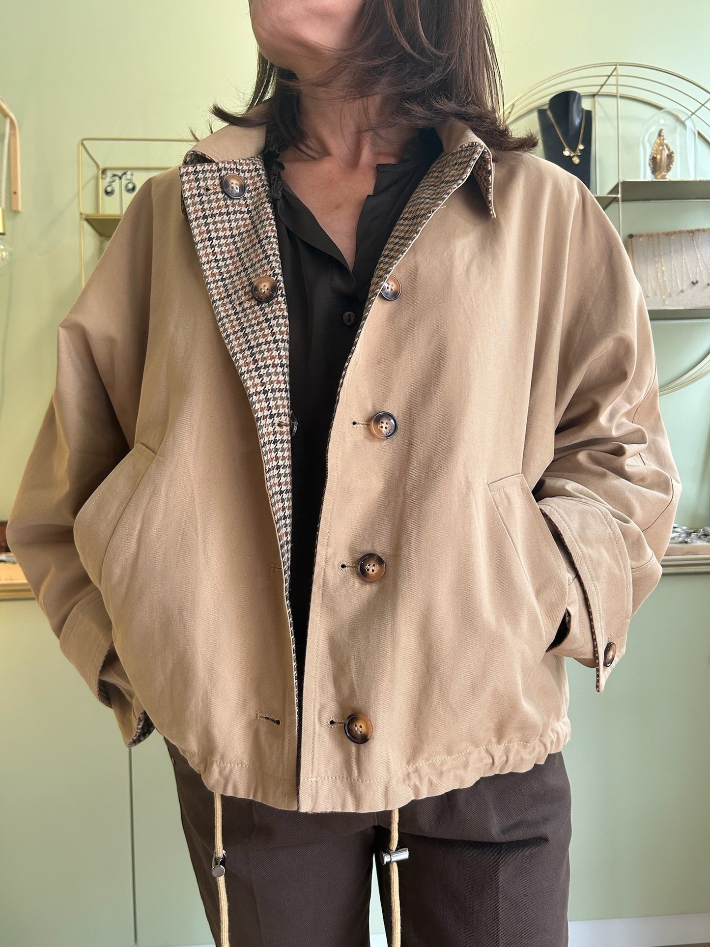 Veste Nérea - Camel - La Petite Étoile