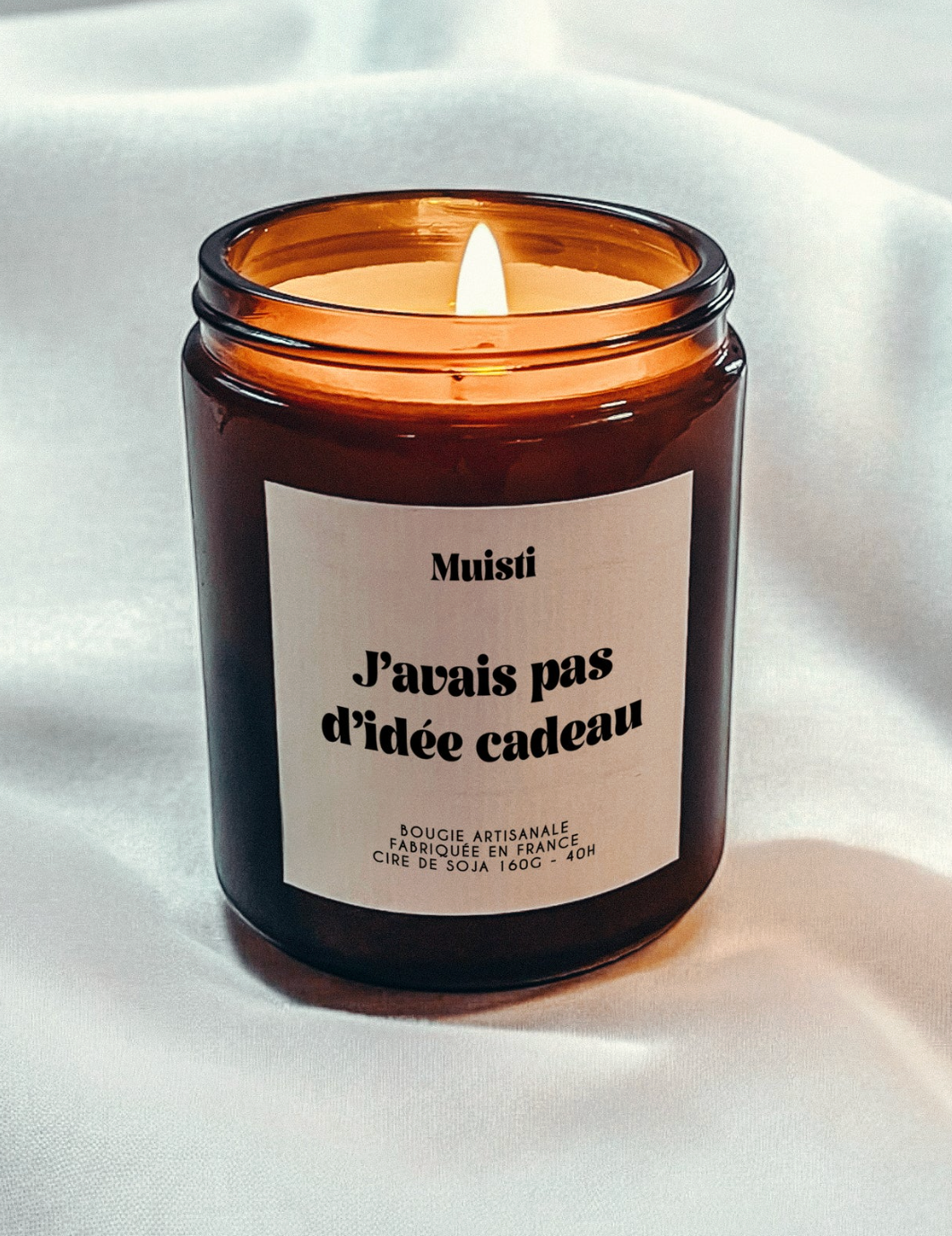 Bougie Parfumée - J'avais pas d'idée cadeau - Muisti