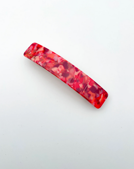 Barrette 9cm - Sunny Red - 23 Degrés ❤️