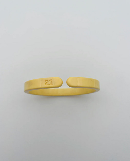 Bracelet Jonc Fin - Yellow - 23 Degrés 💛