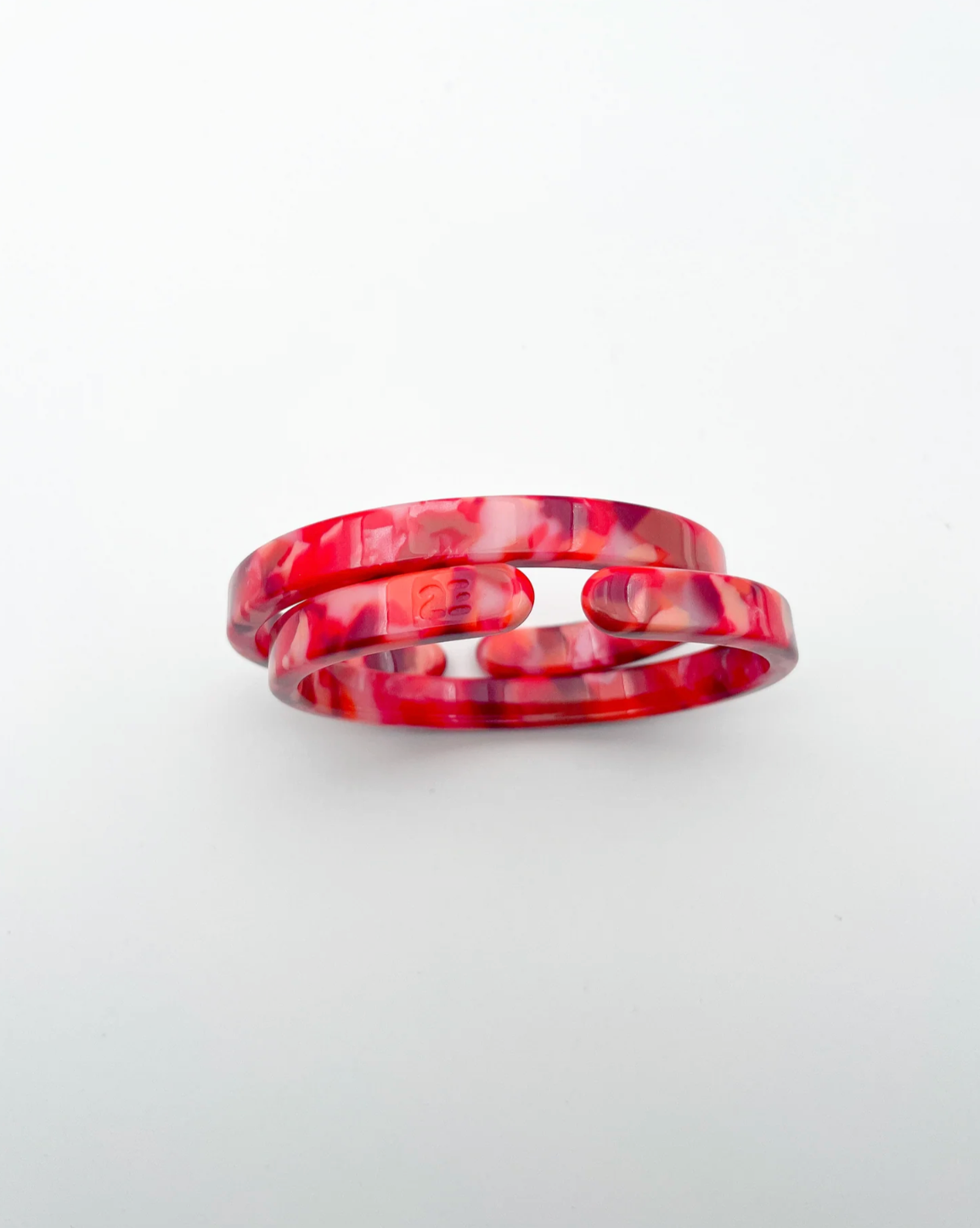 Bracelet Jonc Fin - Sunny Red - 23 Degrés ❤️