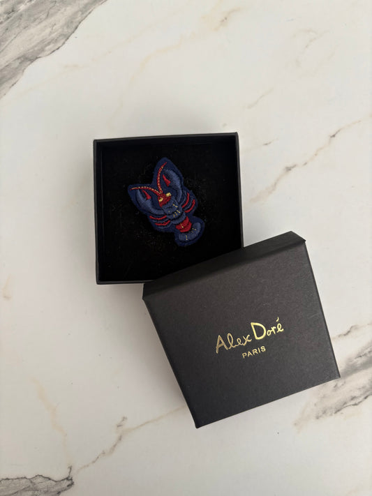 Broche Homard Bleu 🦞 - Alex Doré