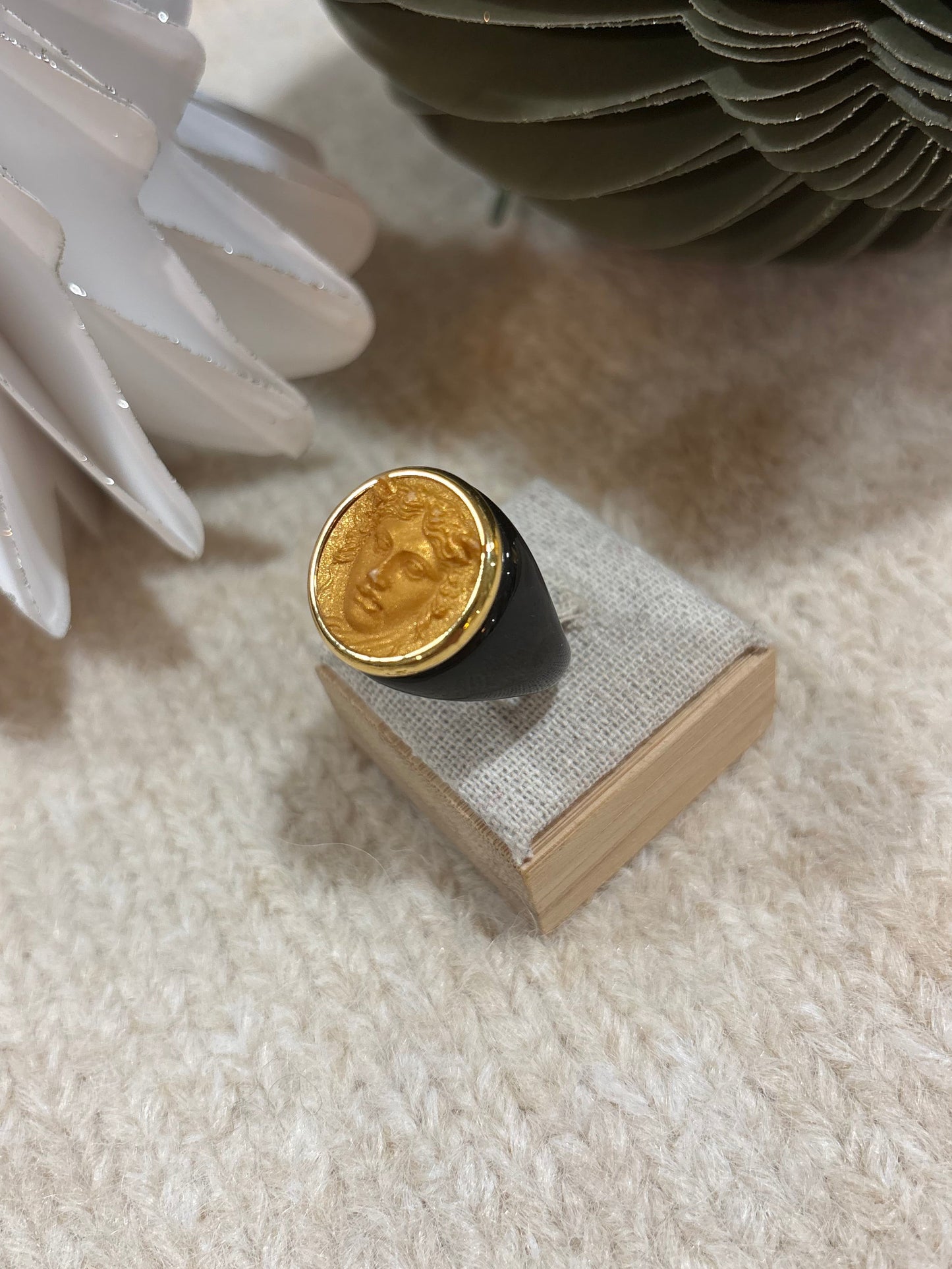 Bague Médusa - Moutarde - Grand Tour Collection