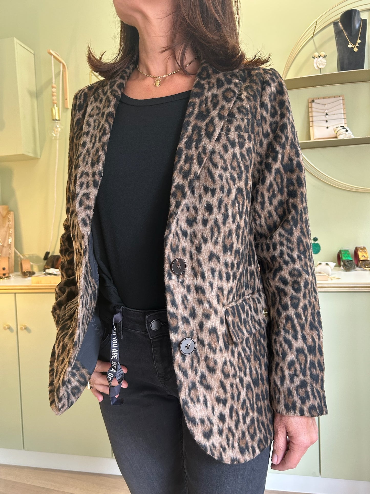 Blazer Zhellie - Léopard - Zhrill