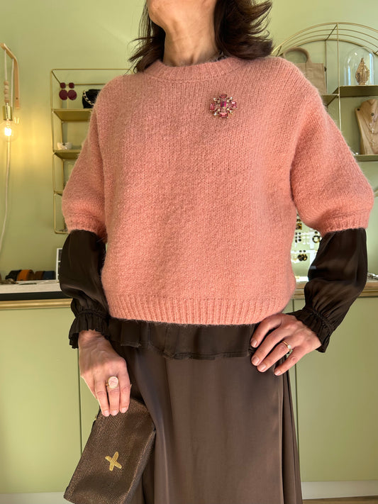 Pull Lycie - Rose - ArtLove