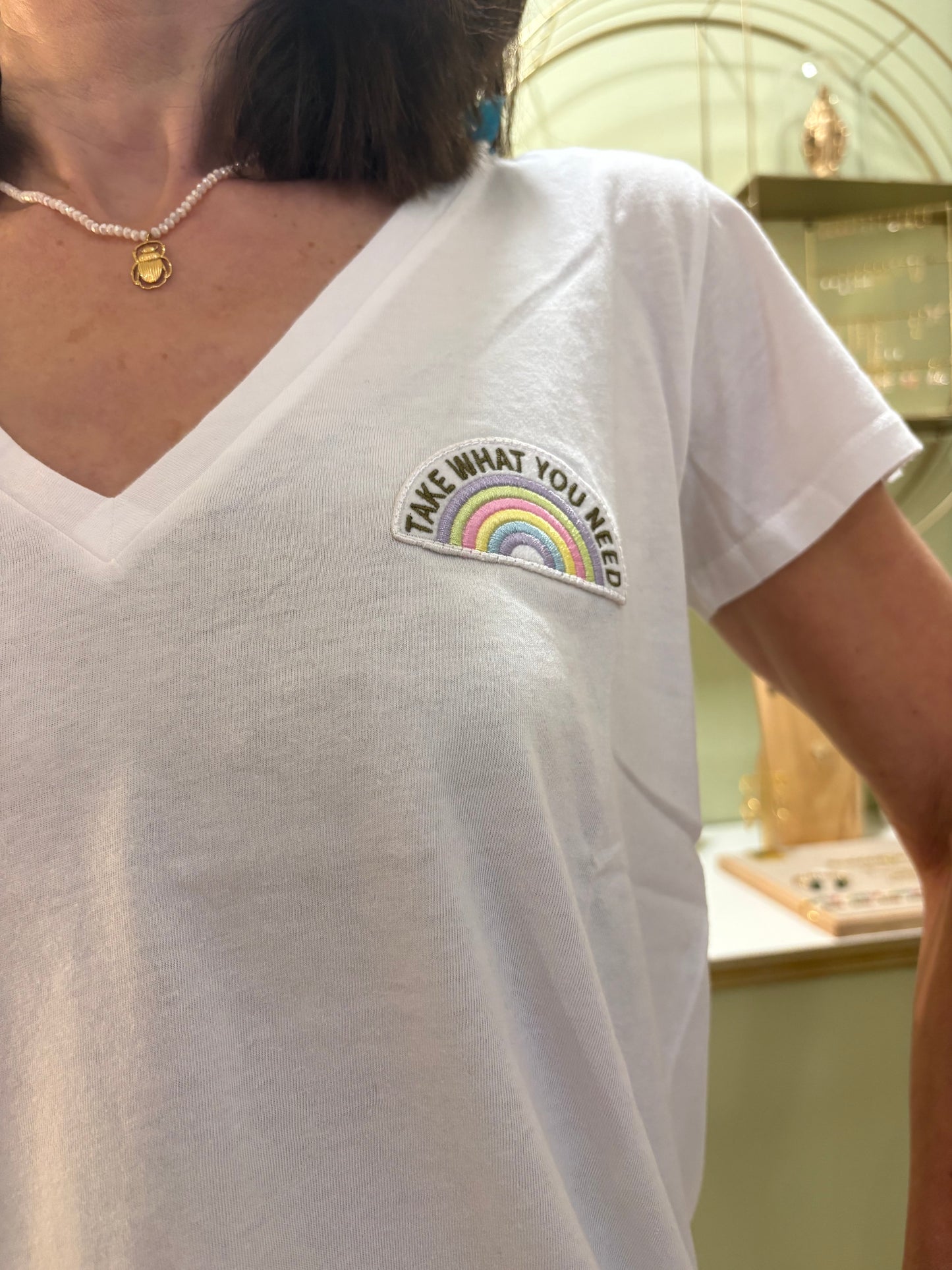 T-Shirt Elen - Blanc - One Tee