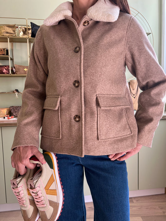 Manteau Nattie - Beige - La Petite Étoile