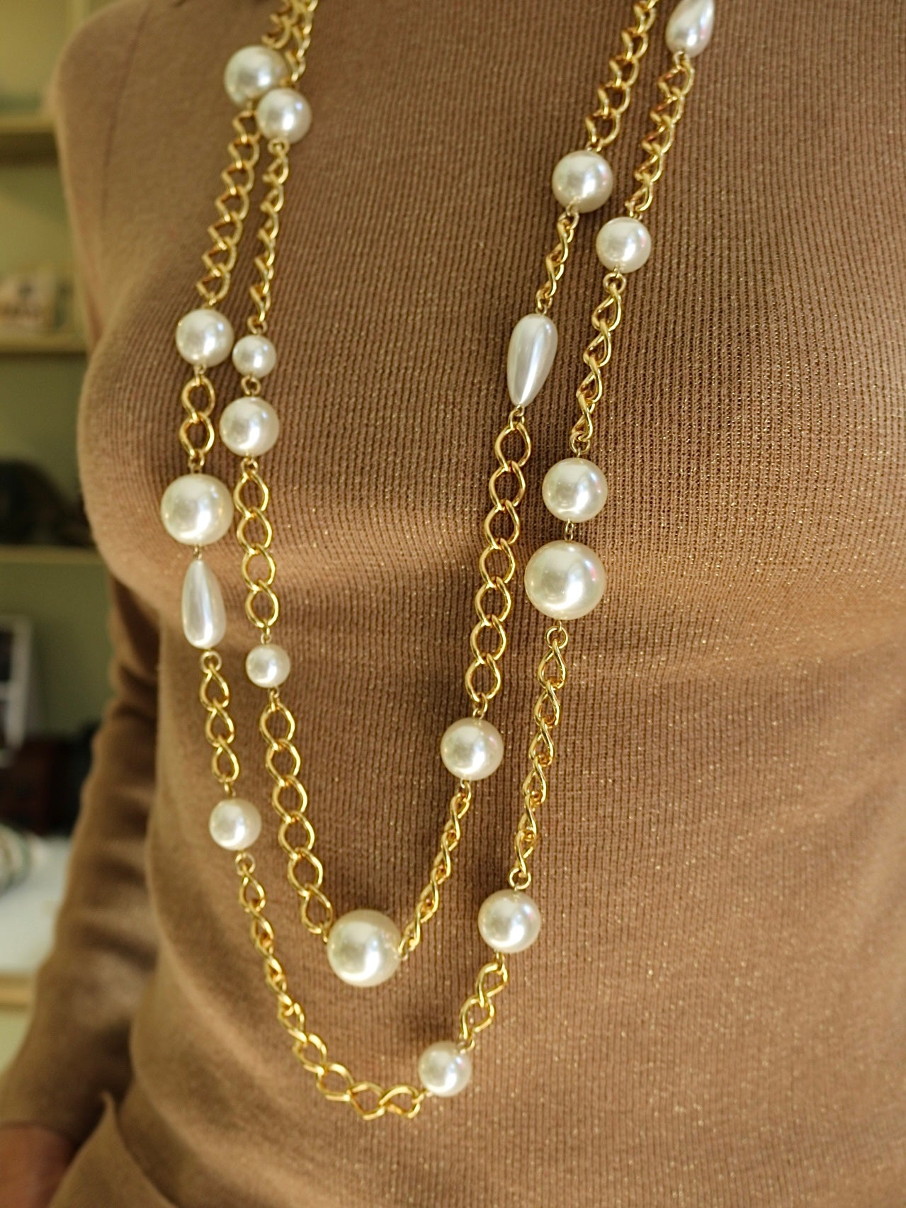 Sautoir Dauphine - Perles - Francine Bramli