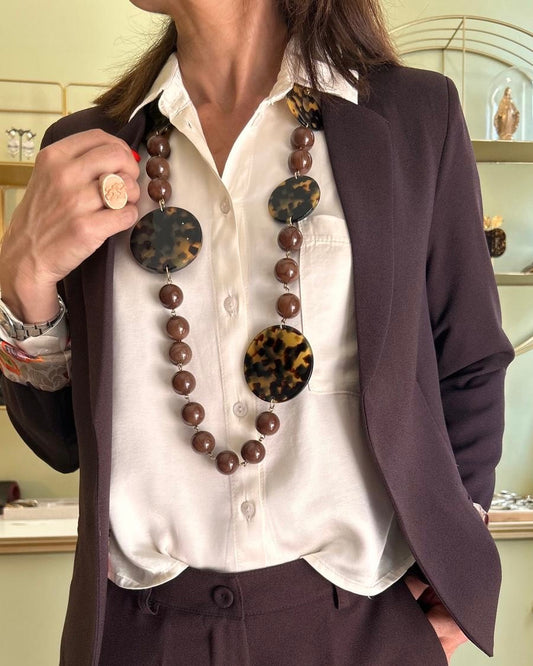 Blazer Cintré Ariane - Chocolat - Pako Litto