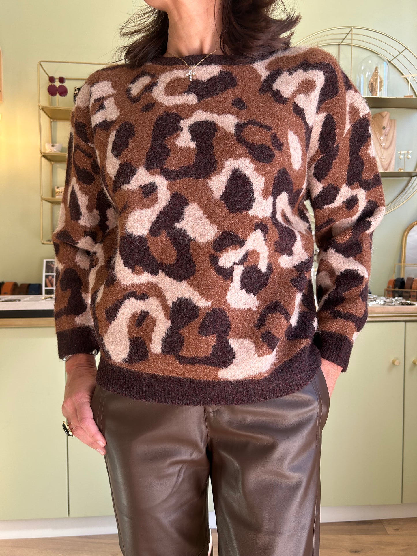 Pull Millia - Léopard - ArtLove