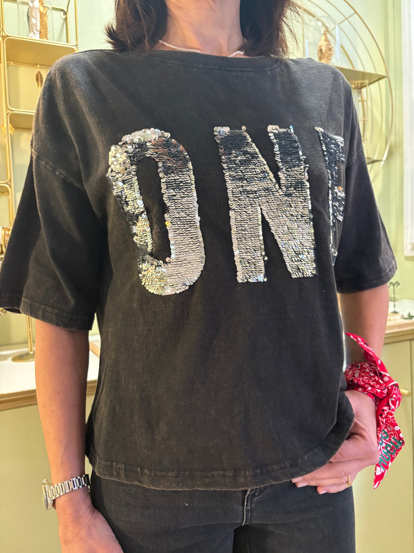 T-Shirt Alan - Carbone - One Tee