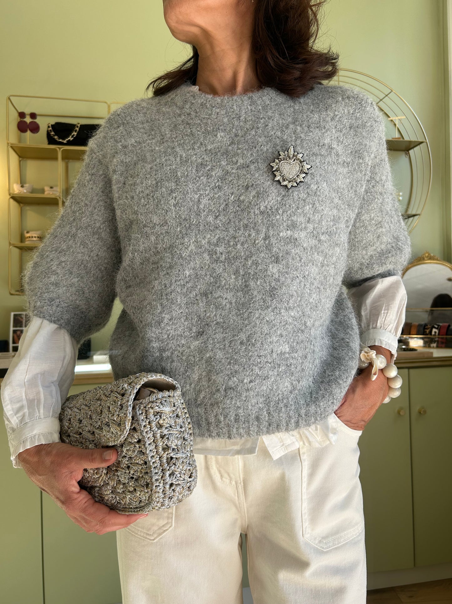 Pull Lucie - Gris - ArtLove
