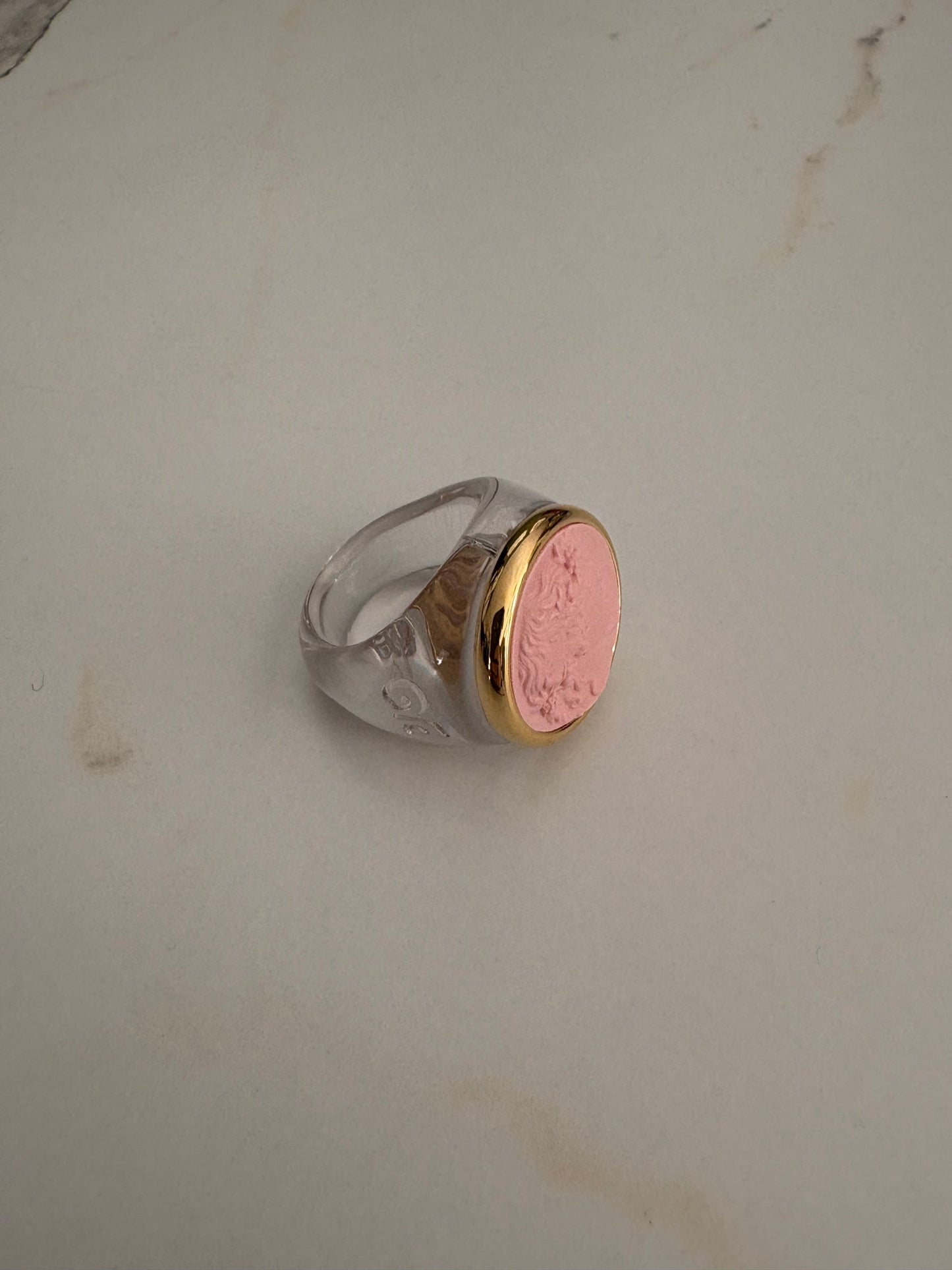 Bague Antinoos Rose Pâle - Grand Tour