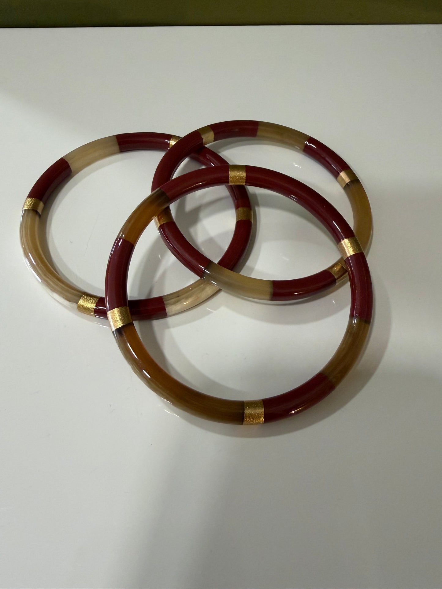 Lot Bracelet Corne - Marron - Thelma & Nina