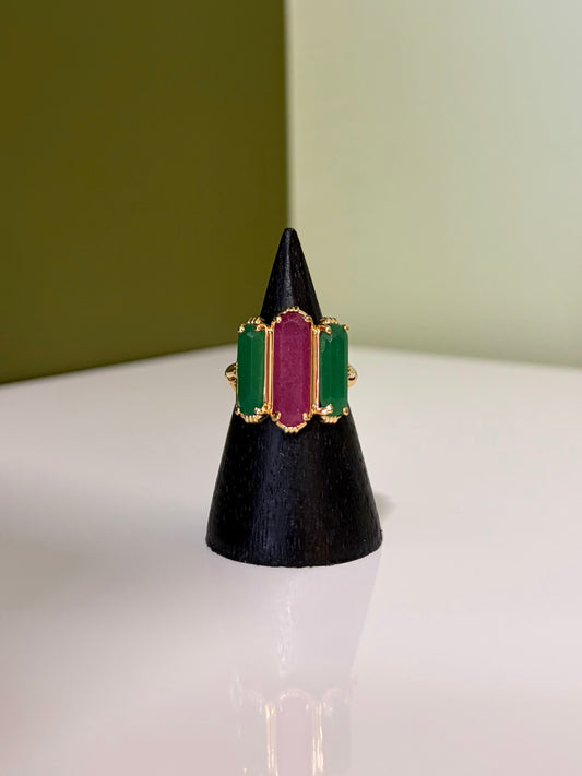 Bague 3 Barrettes - Au Fil de LO