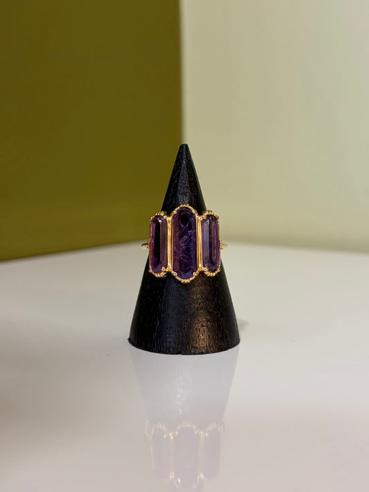 Bague 3 Barrettes - Au Fil de LO