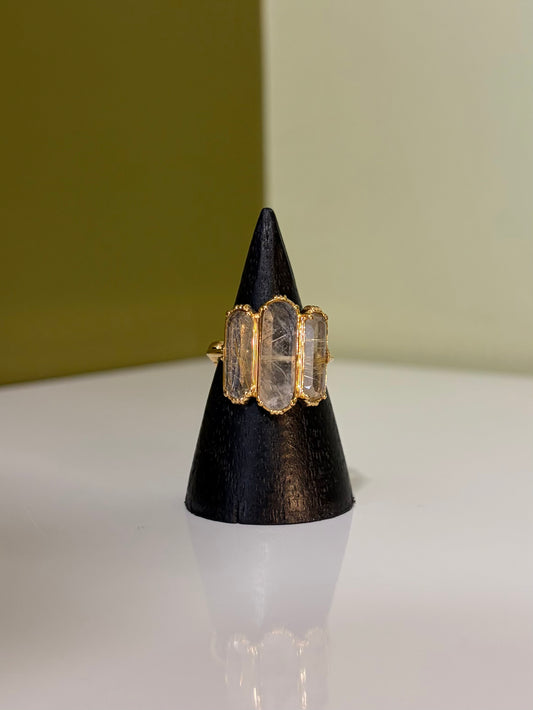 Bague 3 Barrettes - Au Fil de LO