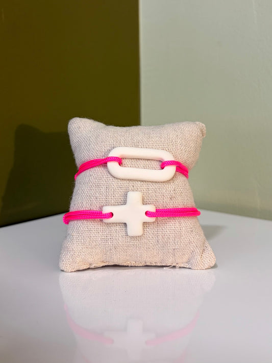 Bracelet Réglable - Céramique Blanche - Maison Joseph