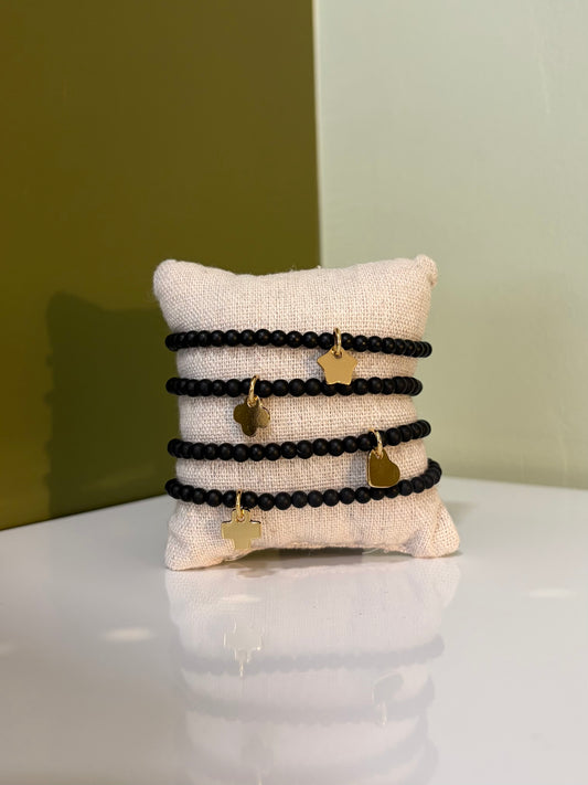 Bracelet Perles - Plaqué Or - Maison Joseph