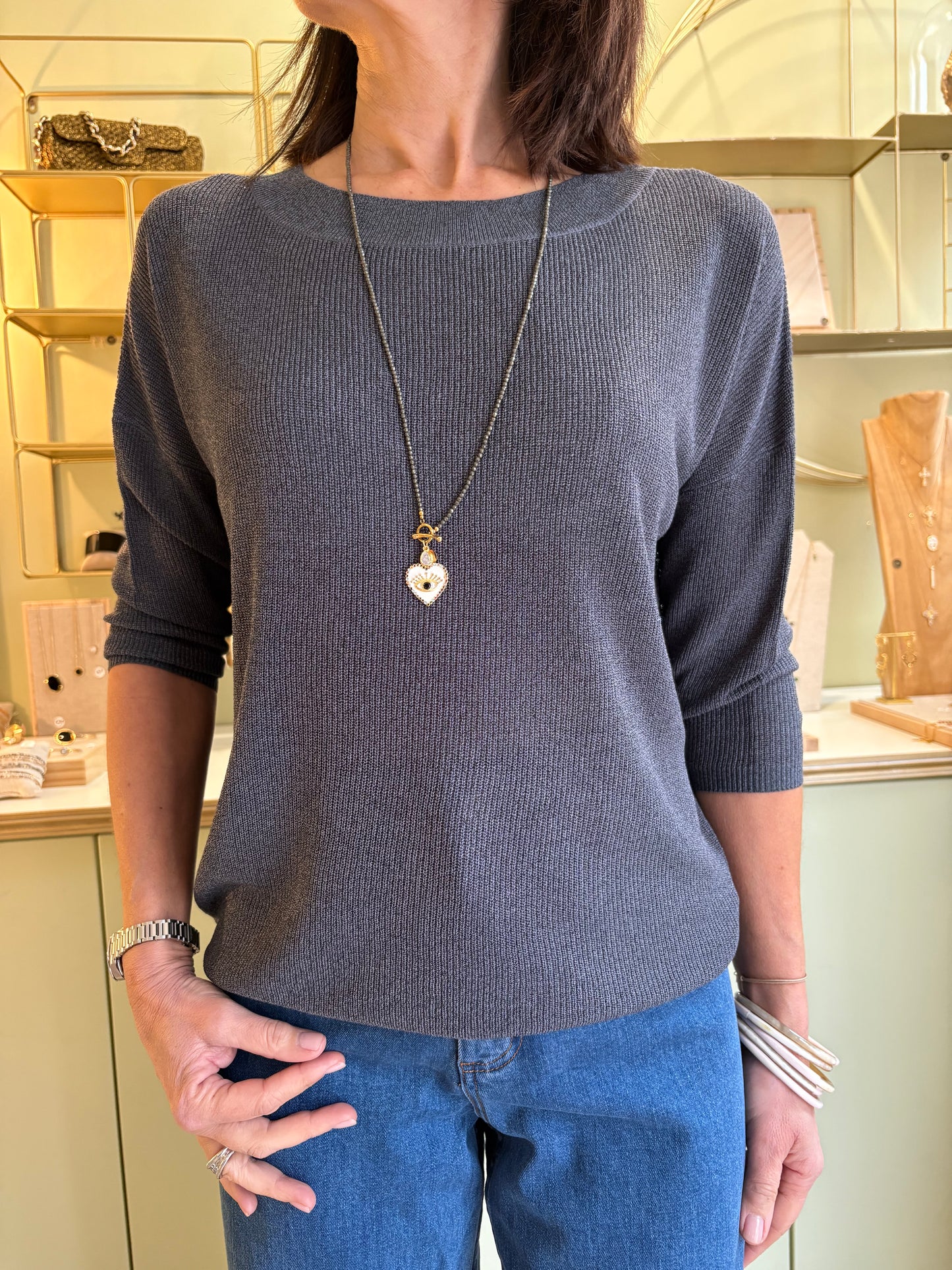 Mailles ZHNINA - Gris - Zhrill