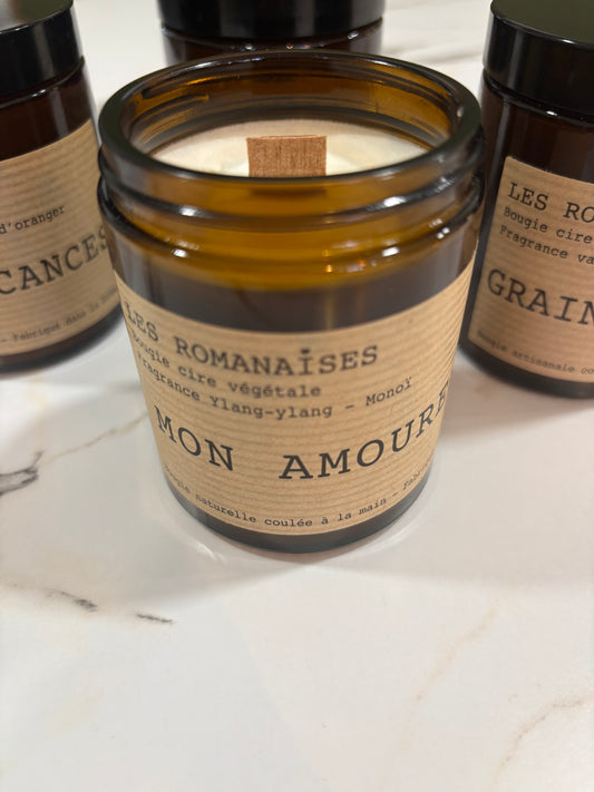 Bougie Mon Amoureuse - Les Romanaises