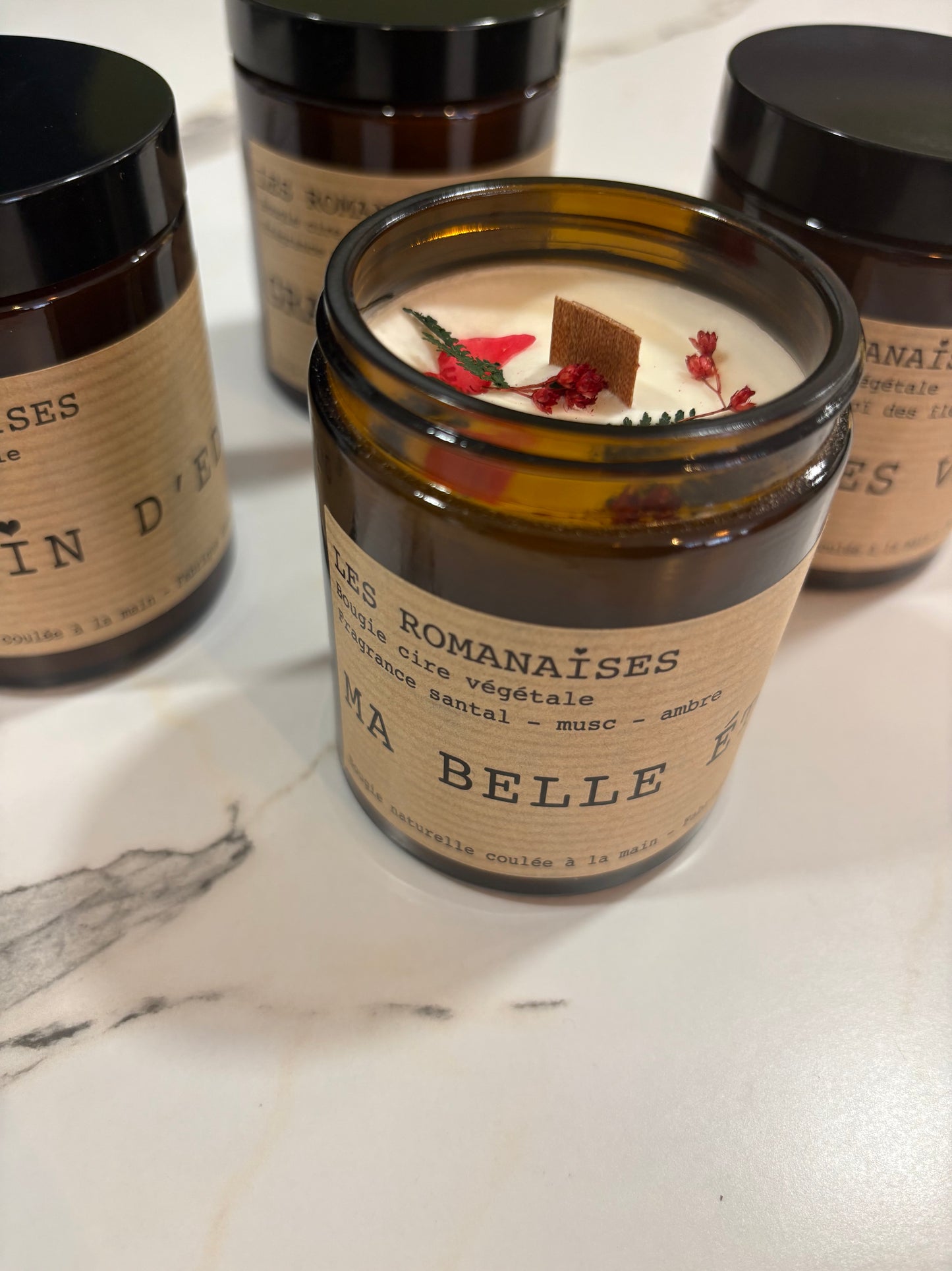 Bougie Ma Belle Étoile - Les Romanaises